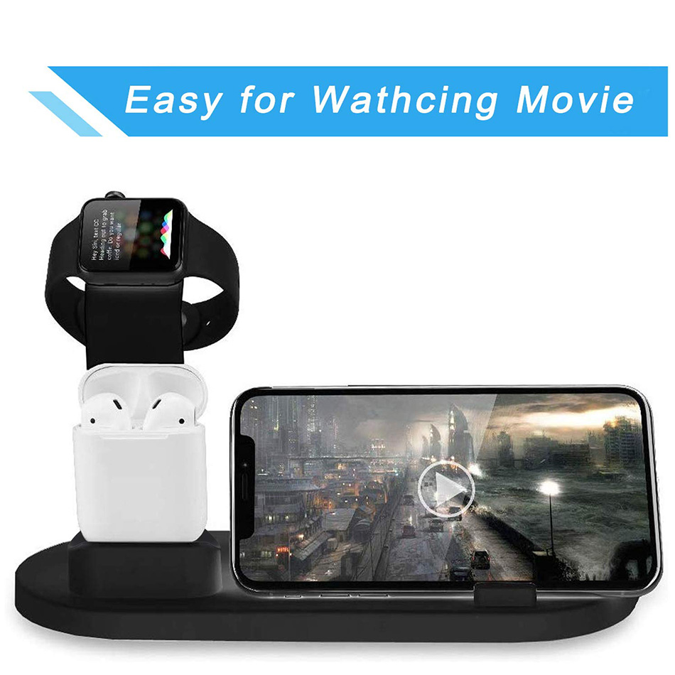 7 in 1 Wireless Charger Stand  - Watch 7 Smartwatch Iphone recension och pris