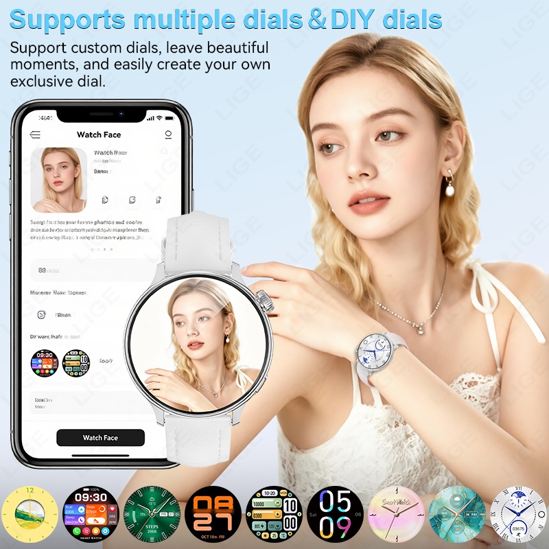 LIGE Luxury Women’s Smart Watc - Smartwatch Luxury Watches For Women recension och pris