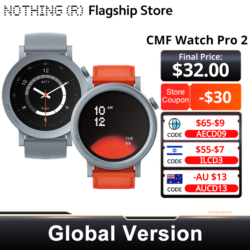 CMF by Nothing Global Version  - Smartwatch Nothing Watches recension och pris