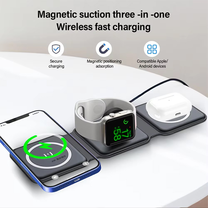 Universal Qi2 Magnetic Foldabl - Smartwatch Watches For Iphone recension och pris