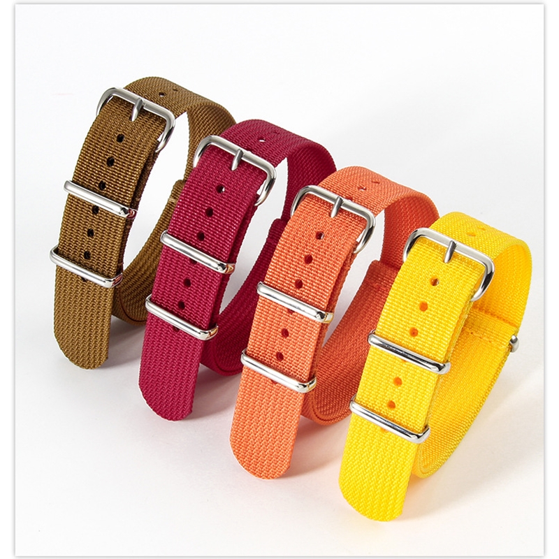 18 20 22mm  For Seiko Samsung  - Nato Strap Nylon recension och pris