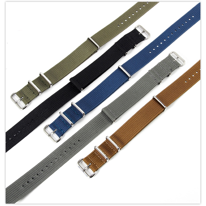 18 20 22mm  For Seiko Samsung  - Nato Strap Nylon recension och pris