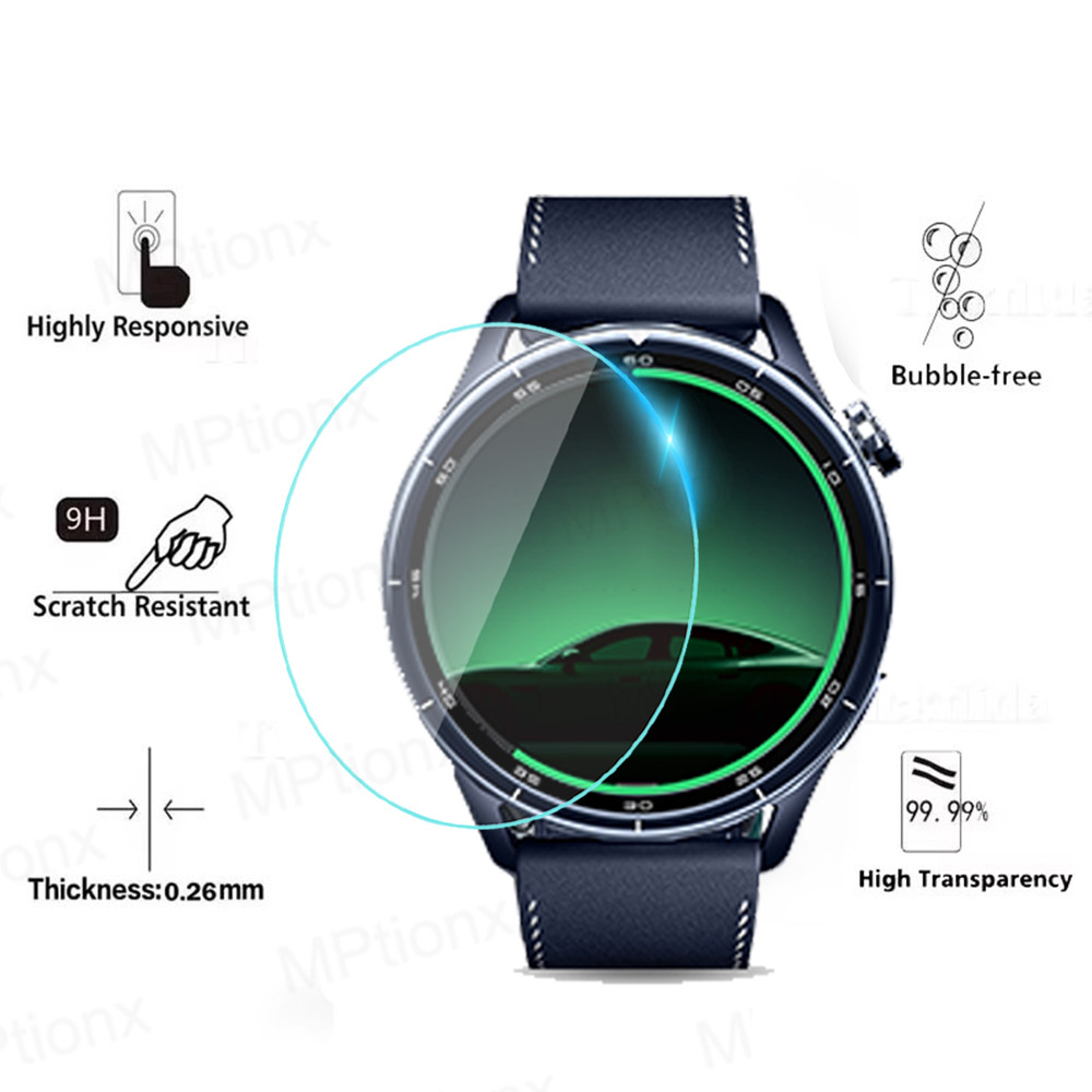 Tempered Glass for Xiaomi Watc - Smart Watch Screen Protector recension och pris