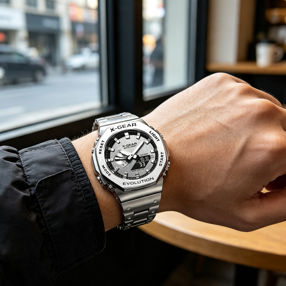 X-GEAR Dual Display Digital Sp - Smartwatch Watches Girls recension och pris