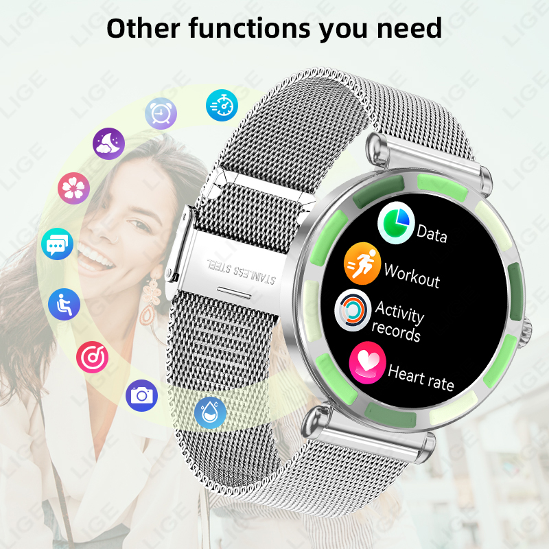 LIGE Luxury Women Smart Watche - Smartwatch Luxury Watches For Women recension och pris