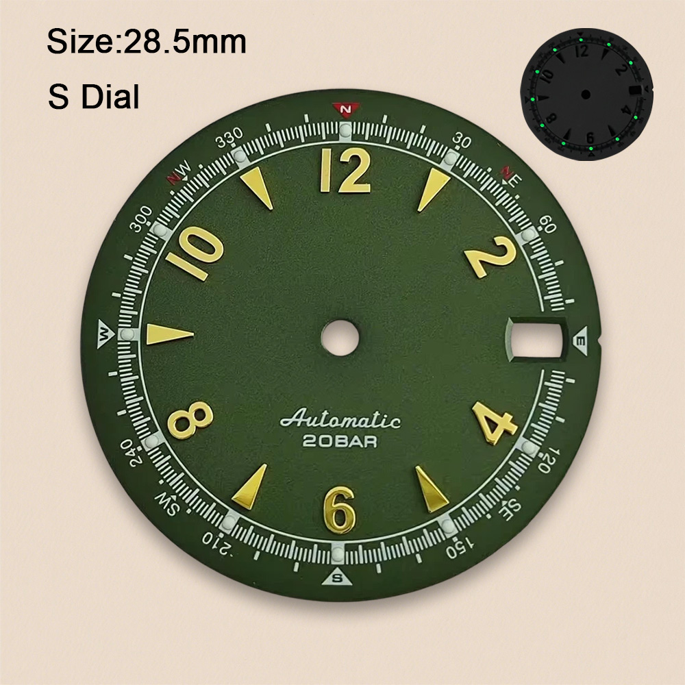 Nh35 Dial S Logo 28.5mm Retro  - Seiko Watch 5 Sports recension och pris