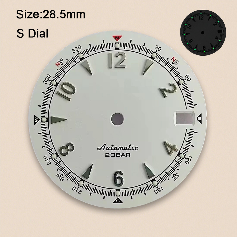 Nh35 Dial S Logo 28.5mm Retro  - Seiko Watch 5 Sports recension och pris
