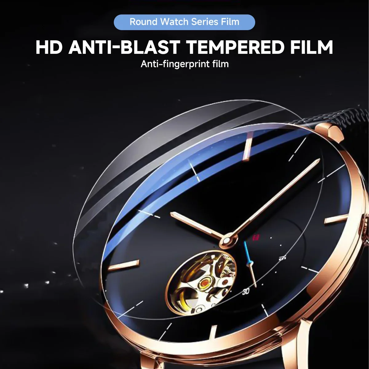 26-46mm Universal Tempered Gla - Smart Watch Screen Protector recension och pris