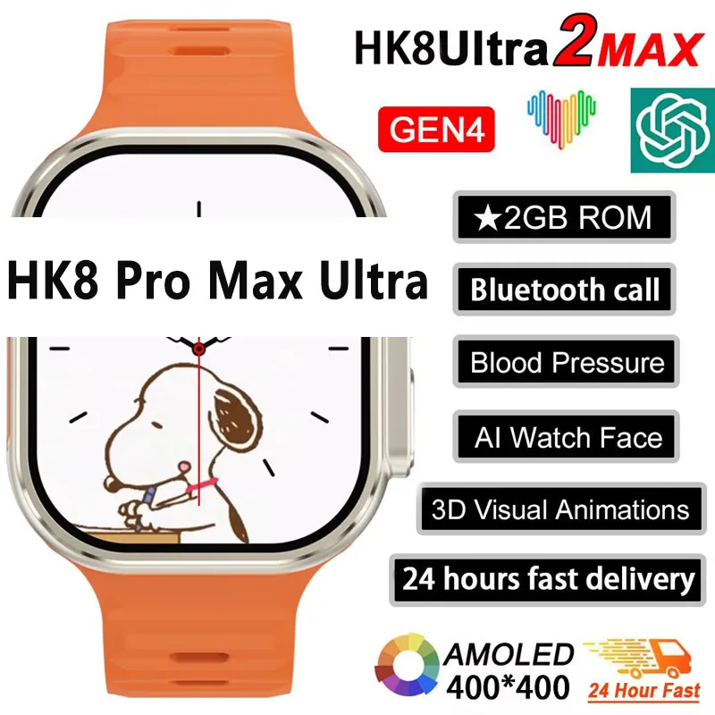 New Series 9 Watch PK HK8 PRO  - Smartwatch Watches Girls recension och pris