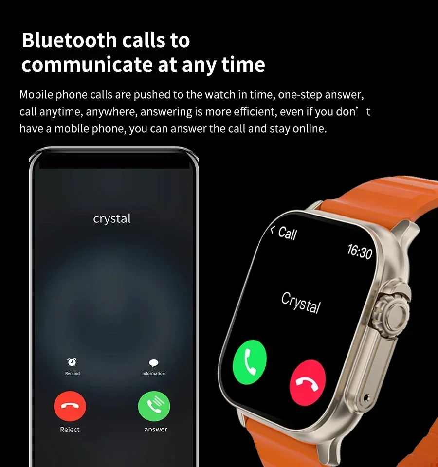 New Series 9 Watch PK HK8 PRO  - Smartwatch Watches Girls recension och pris