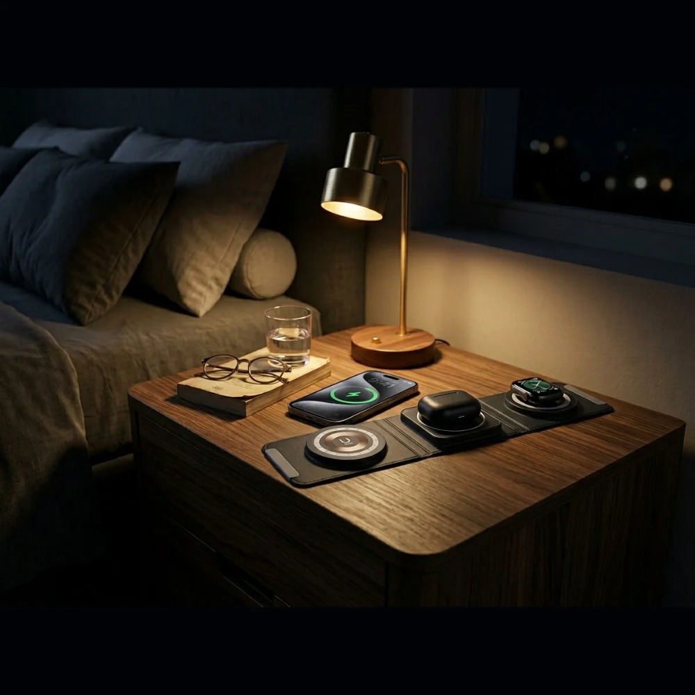 Wireless Charger 3 in 1 Chargi - Watch 7 Smartwatch Iphone recension och pris
