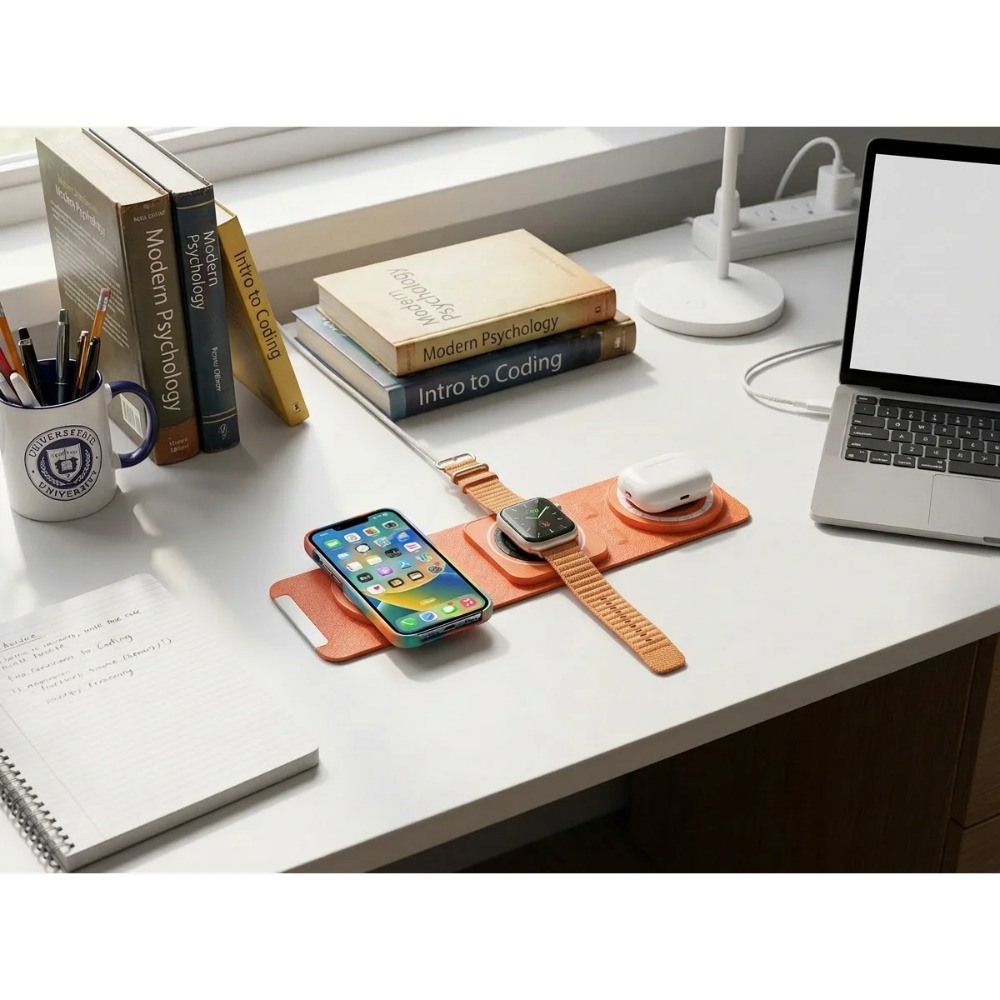Wireless Charger 3 in 1 Chargi - Watch 7 Smartwatch Iphone recension och pris