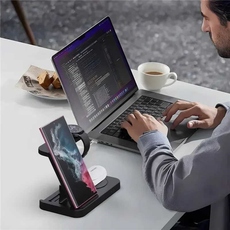 Travel 4 in 1 Wireless Charger - Smartwatch Watches For Iphone recension och pris