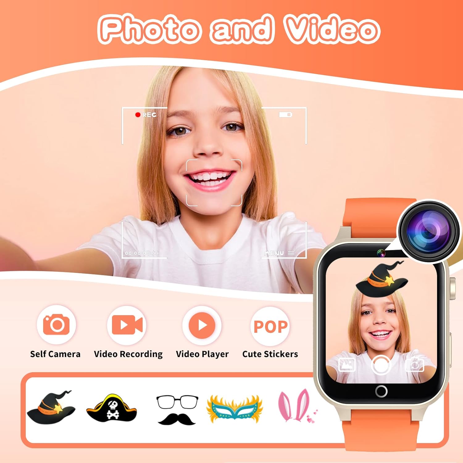 Kids Games Smart Watch for Age - Smartwatch Watches For Boys recension och pris
