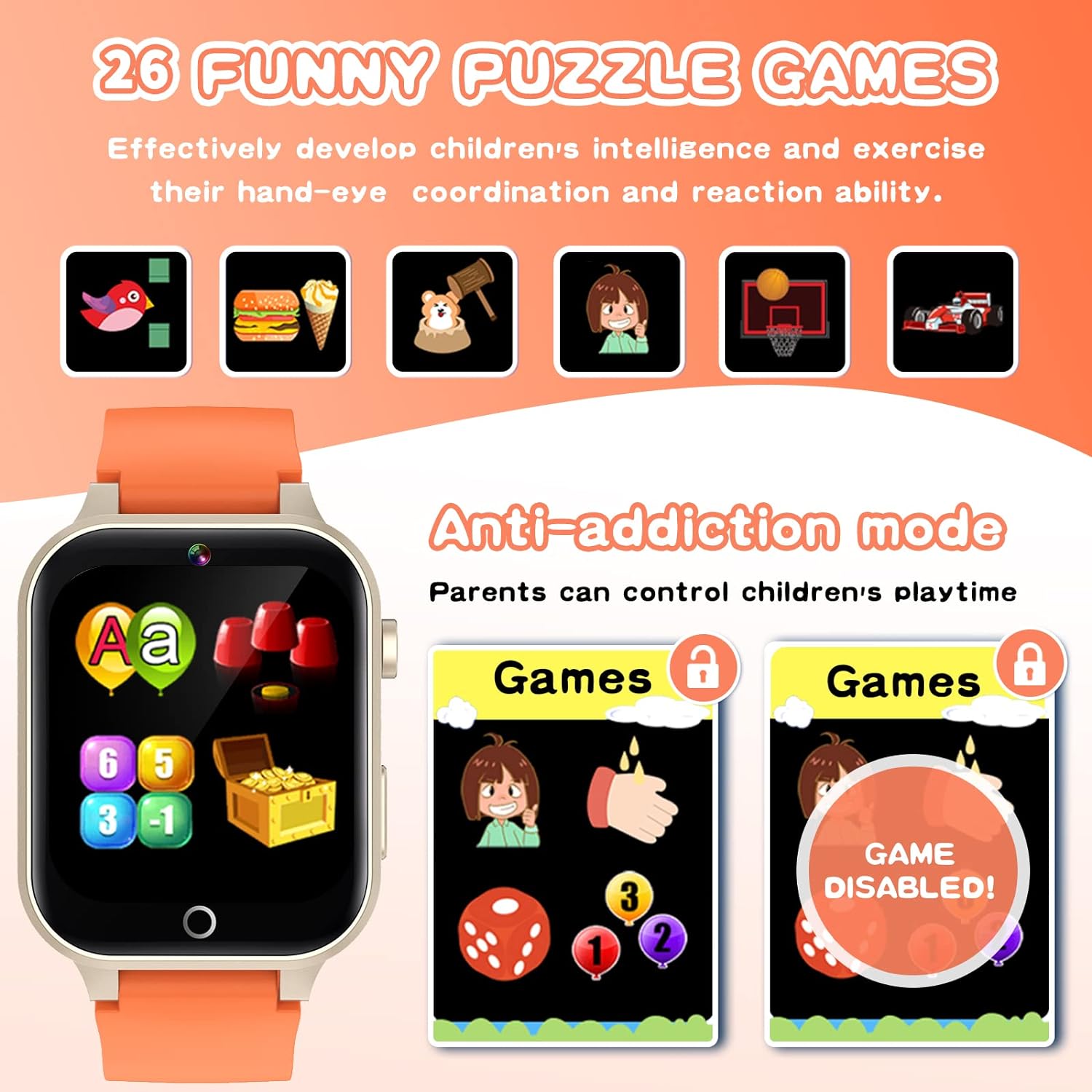 Kids Games Smart Watch for Age - Smartwatch Watches For Boys recension och pris