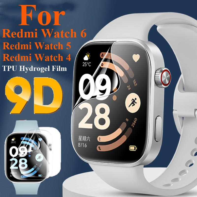 1-5PCS Hydrogel Protective Fil - Watch Redmi recension och pris