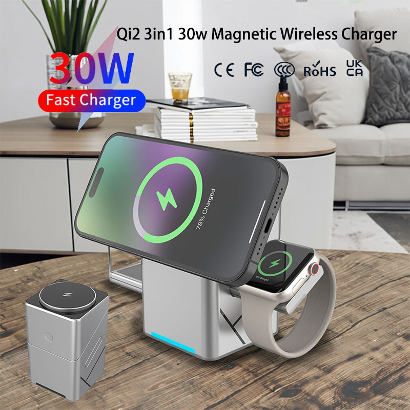 15W Touch Rotating Magnetic Mu - Smartwatch Watches For Iphone recension och pris