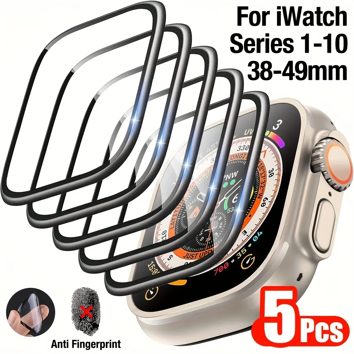 1-5pcs Anti-scratch Film For A - Smart Watch Screen Protector recension och pris