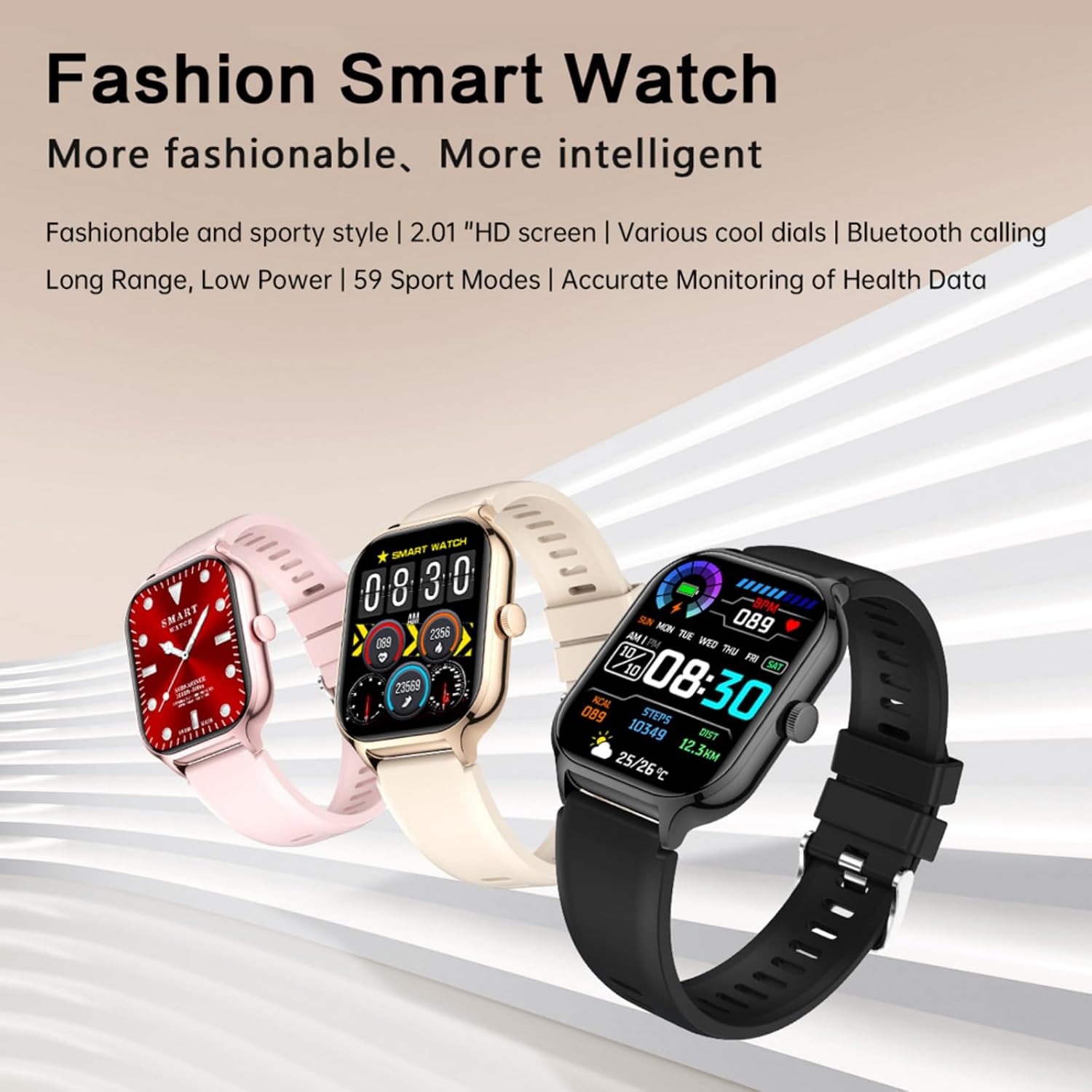 Smartwatch with HD Touch Scree - Watch 7 Smartwatch Iphone recension och pris