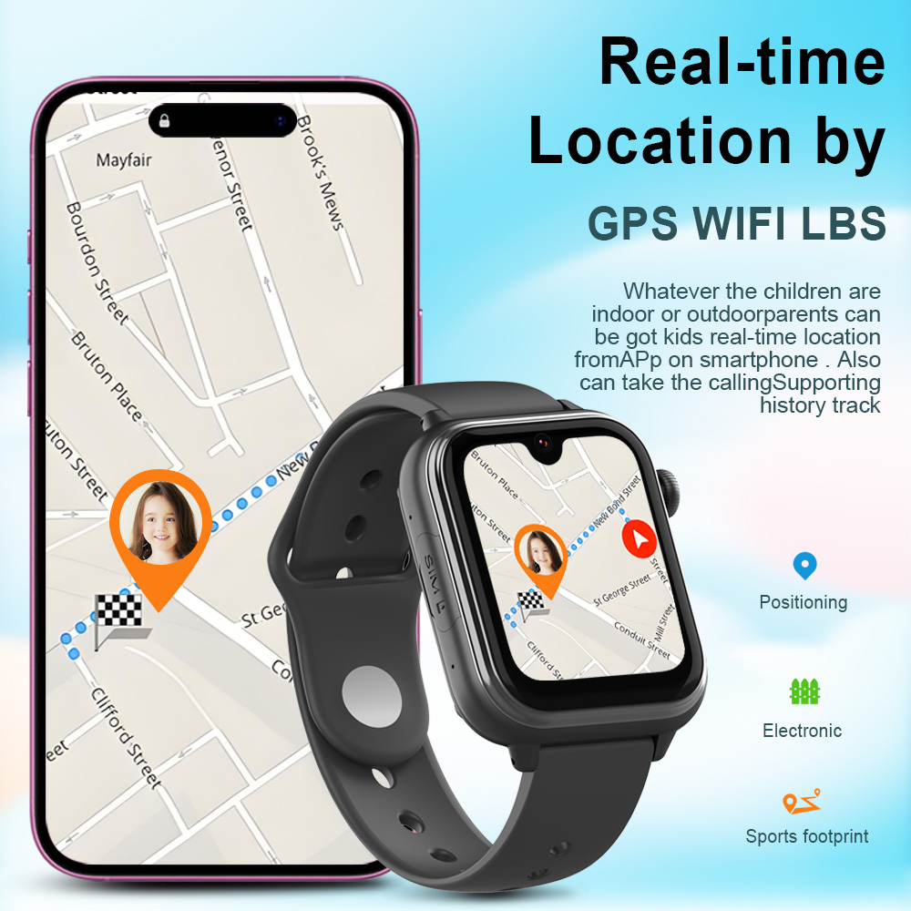 Wonlex KT37 GPS Smart Watch Ki - Smartwatch Watches For Boys recension och pris