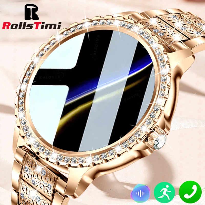 Fashion Luxury Gold Women Smar - Smartwatch Luxury Watches For Women recension och pris